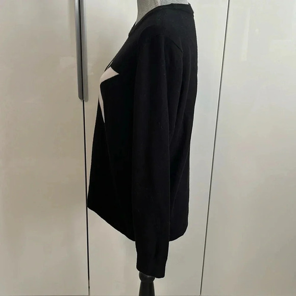 MICHAEL KORS Graphic Crew Neck Sweater, Size  L - Picture 3 of 9